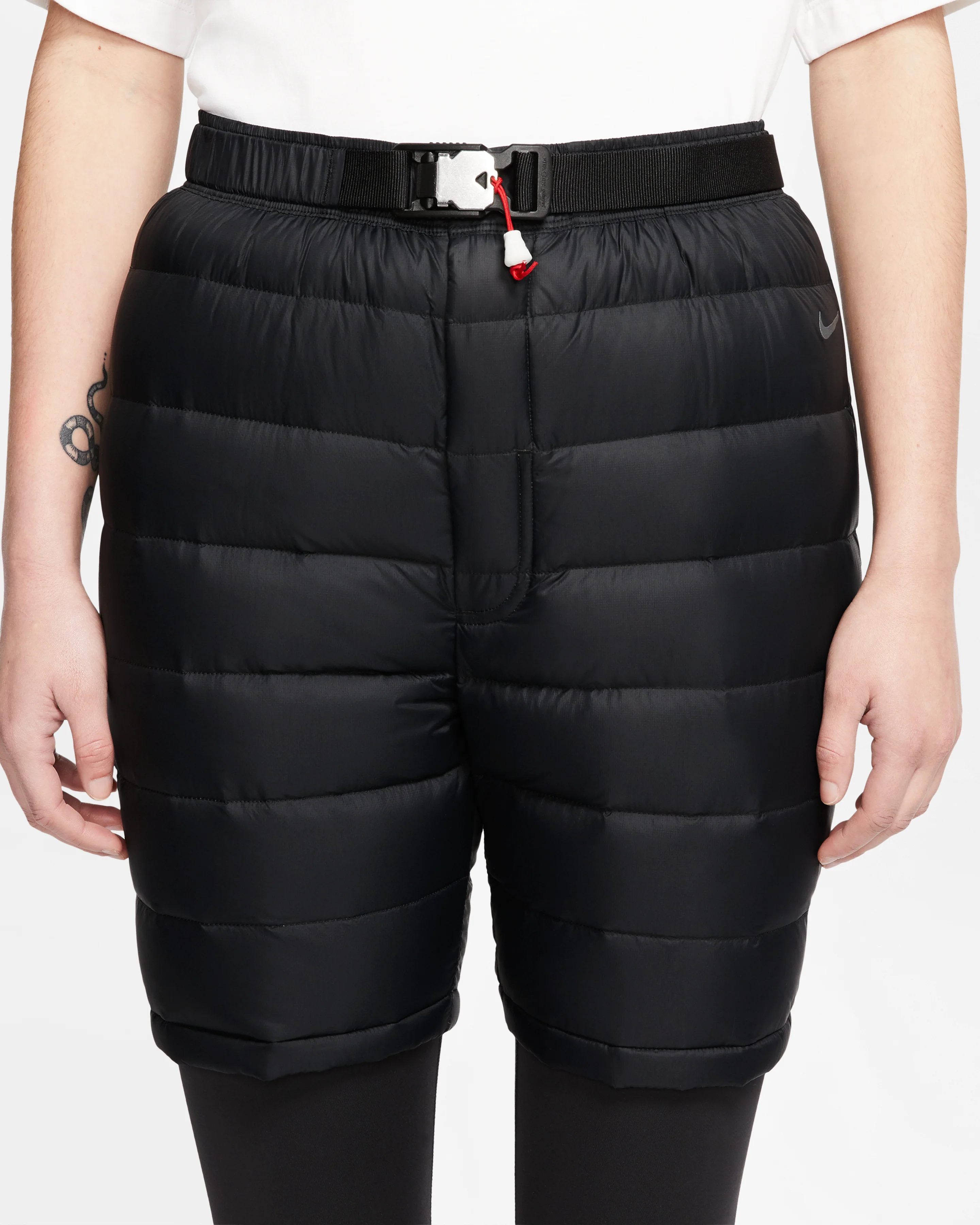 NikeCraft: Down Shorts (Black) - Image 2