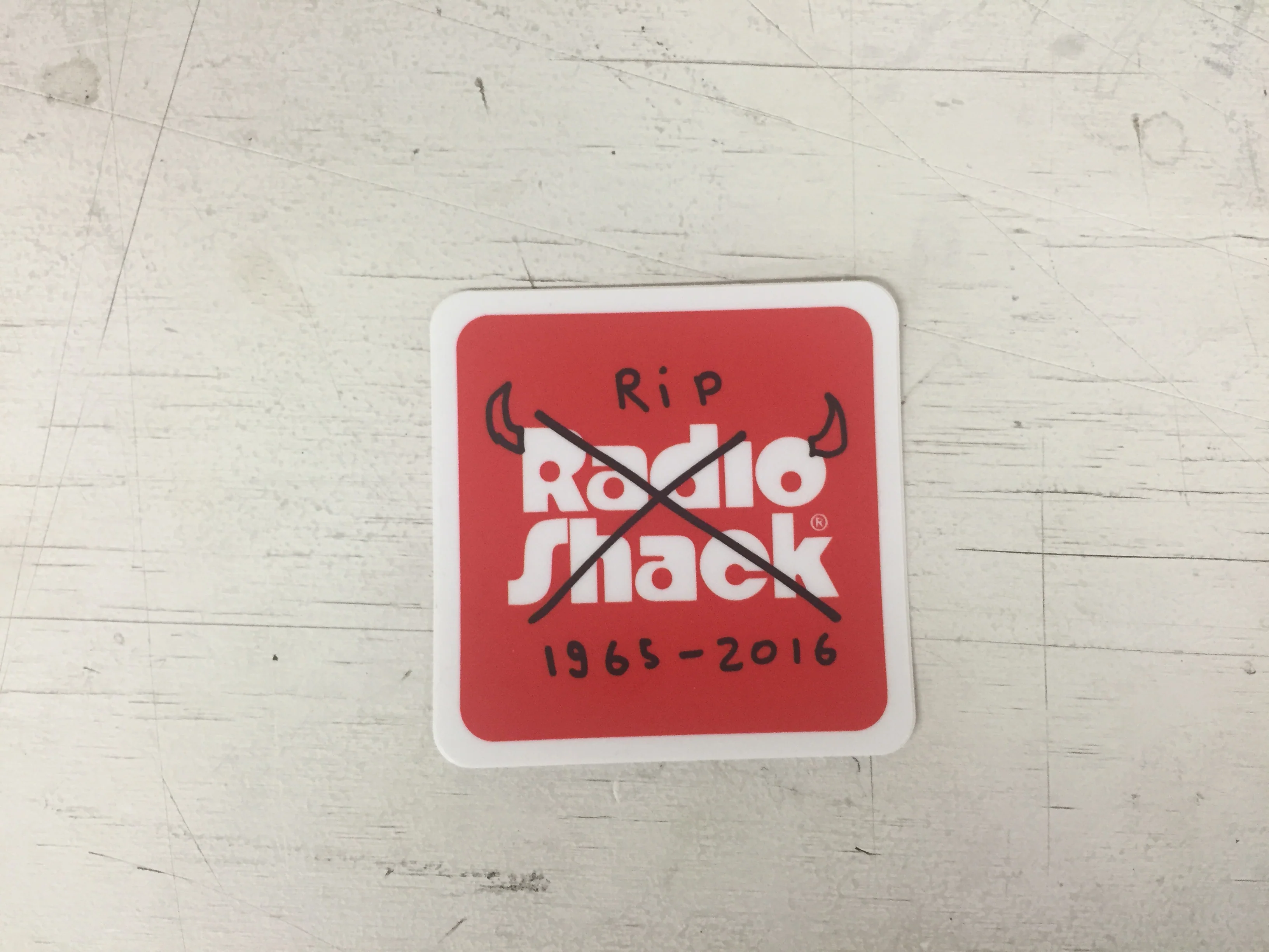 RIP Radio Shack Stickers - Image 2