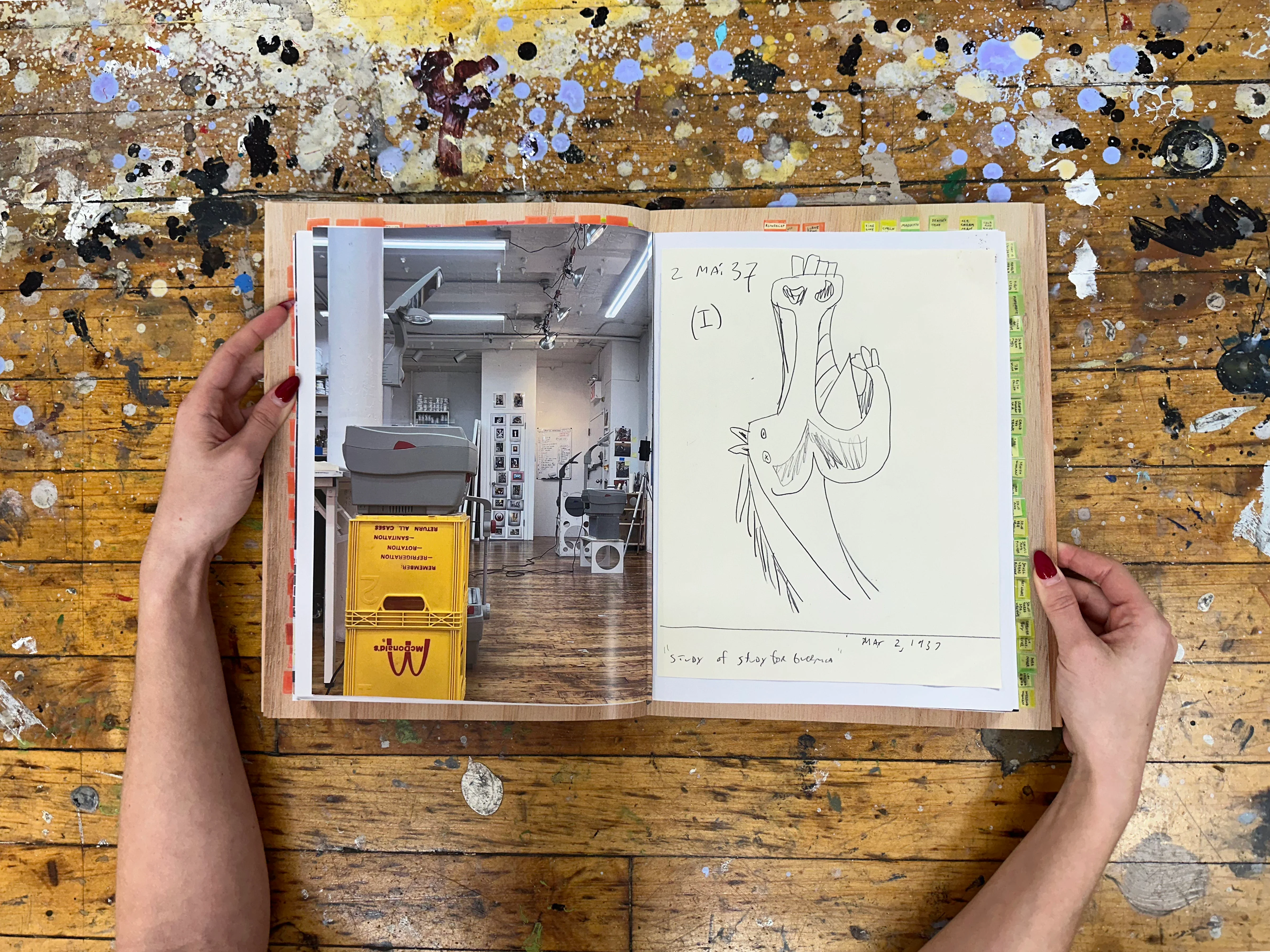 Tom Sachs "Painting" Zine - Image 4
