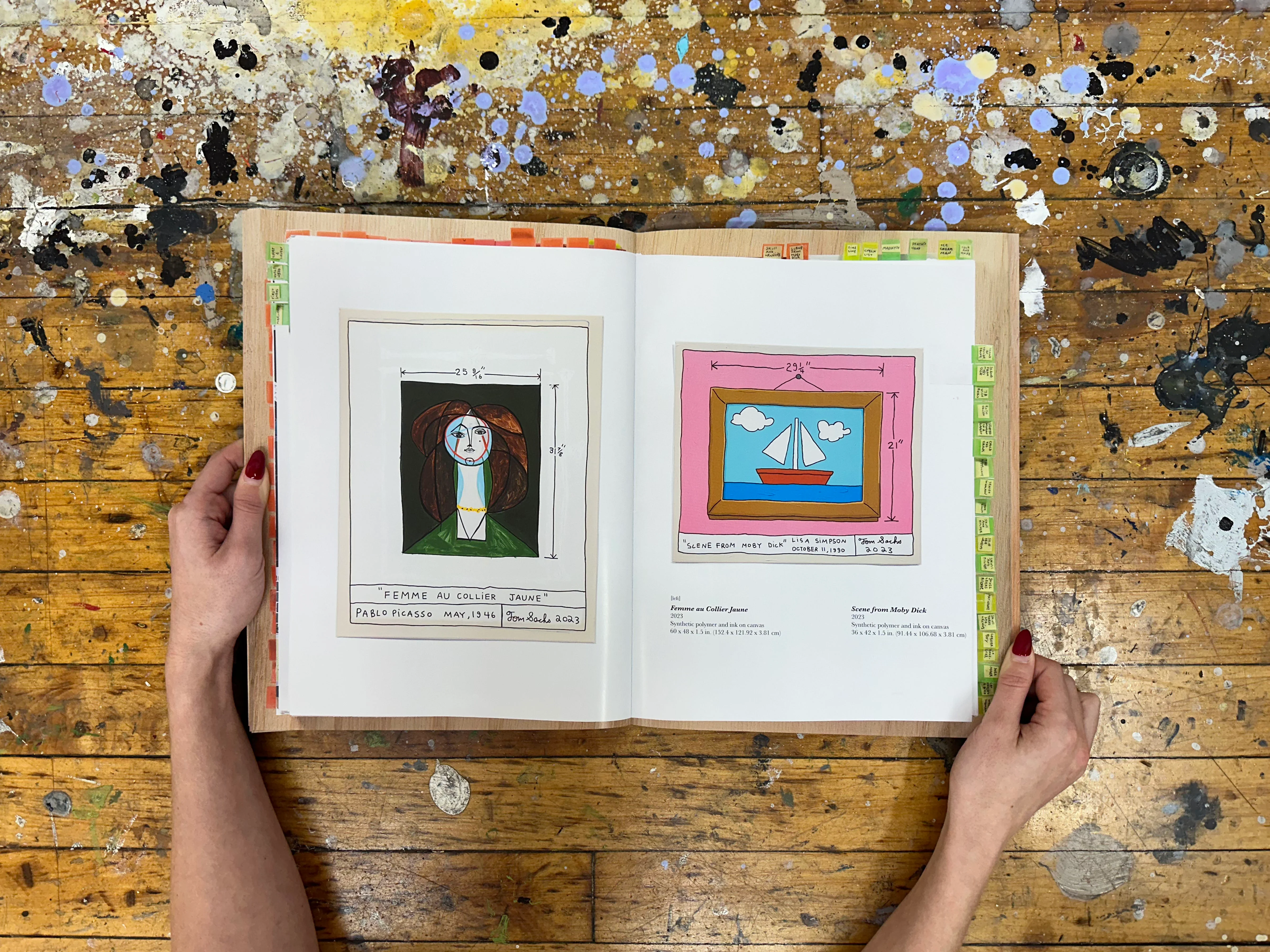 Tom Sachs "Painting" Zine - Image 8